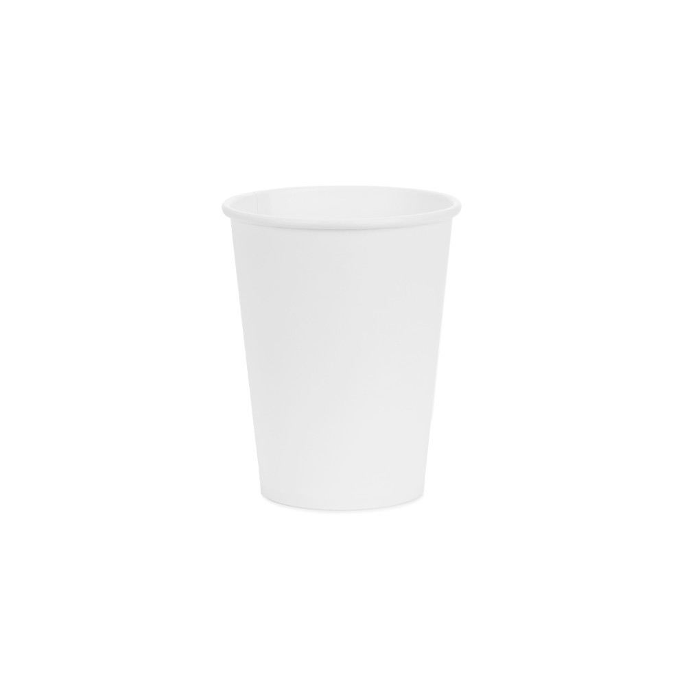6 Gobelets en papier - blanc - 250ml