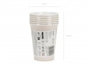 6 Gobelets en papier - beige - 250ml