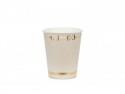6 Gobelets en papier Etriers - beige