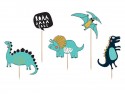 5 pics à gâteaux "dinosaure"