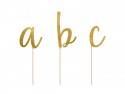 53 Décorations Alphabet - or