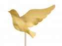 6 Décorations de gâteau de première communion - or