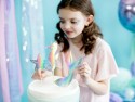 3 Décorations de gâteau Sirène - iridescentes