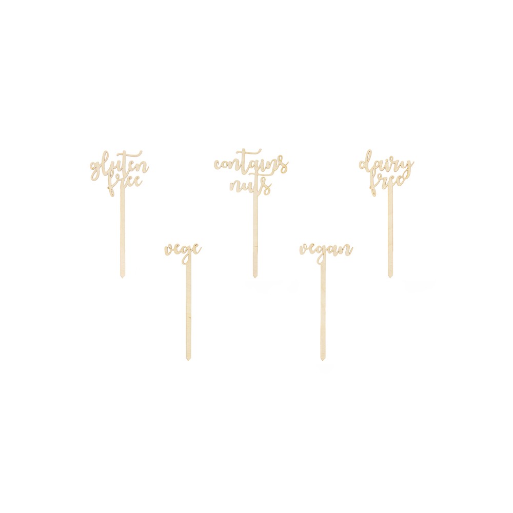 Cake Cake toppers - régimes spéciaux