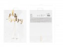 Cake toppers de gâteau Oh baby - or