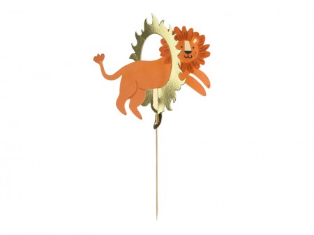 Cake topper de gâteau Lion