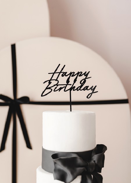 Cake topper acrylique...