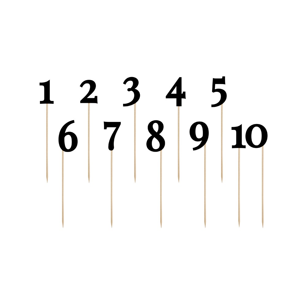 11 Marque table - noir