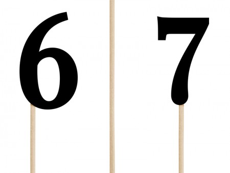 11 Marque table - noir