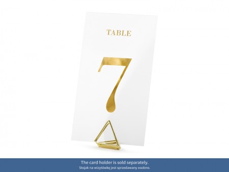 20 Numéros de table...