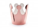6 couronne de fête - or rose - 6cm