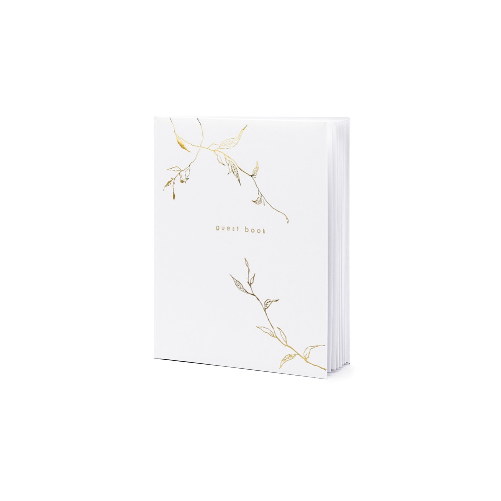 Livre d'or - blanc