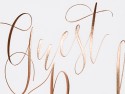 Livre d'or "Love" rose gold