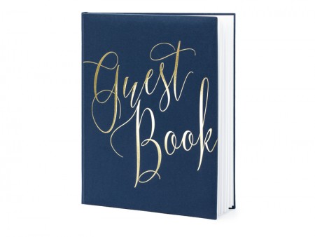 Livre d'or - bleu marine