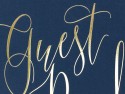 Livre d'or - bleu marine