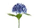 Fleur artificielle - Hortensia Premium - bleu marine