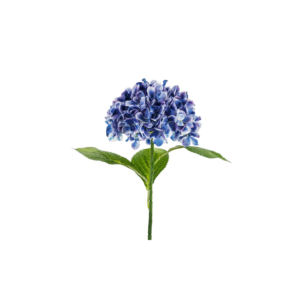 Fleur artificielle - Hortensia Premium - bleu marine