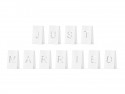 11 Lanternes - sachets de bougies - Just Married