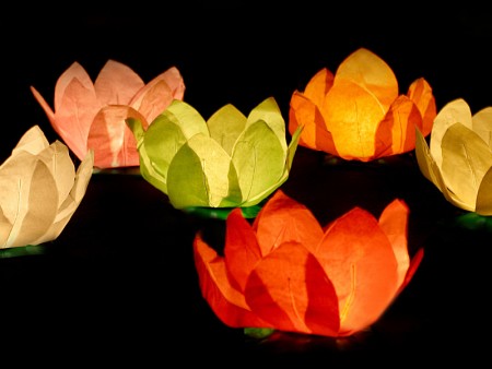 6 Lanternes flottantes