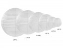 Lanterne en papier - blanche - 20cm