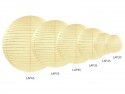 Lanterne en papier - crème - 20cm