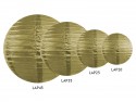 Lanterne en papier - or - 25cm