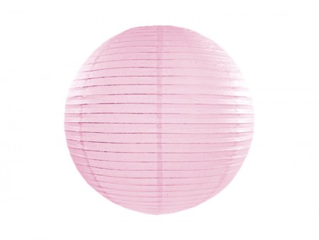 Lanterne en papier - rose -...