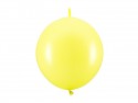 20 ballons en latex à relier – Jaune citron – 28 cm