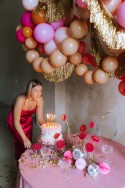 20 ballons en latex à relier – Nude – 33 cm
