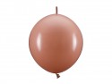 20 ballons en latex à relier – Rose poudré – 33 cm