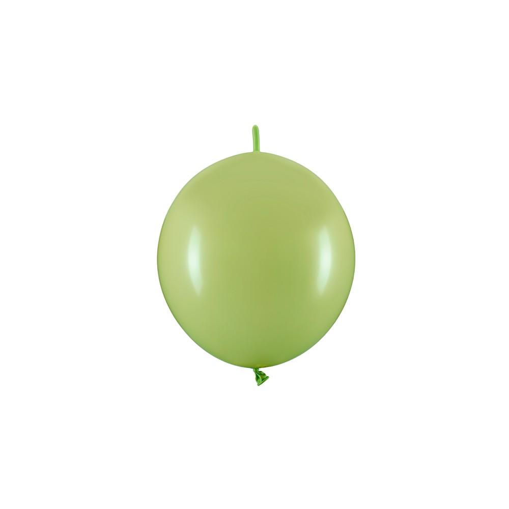 20 ballons en latex à relier – Vert olive – 33 cm
