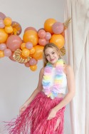 Collier hawaïen pastel