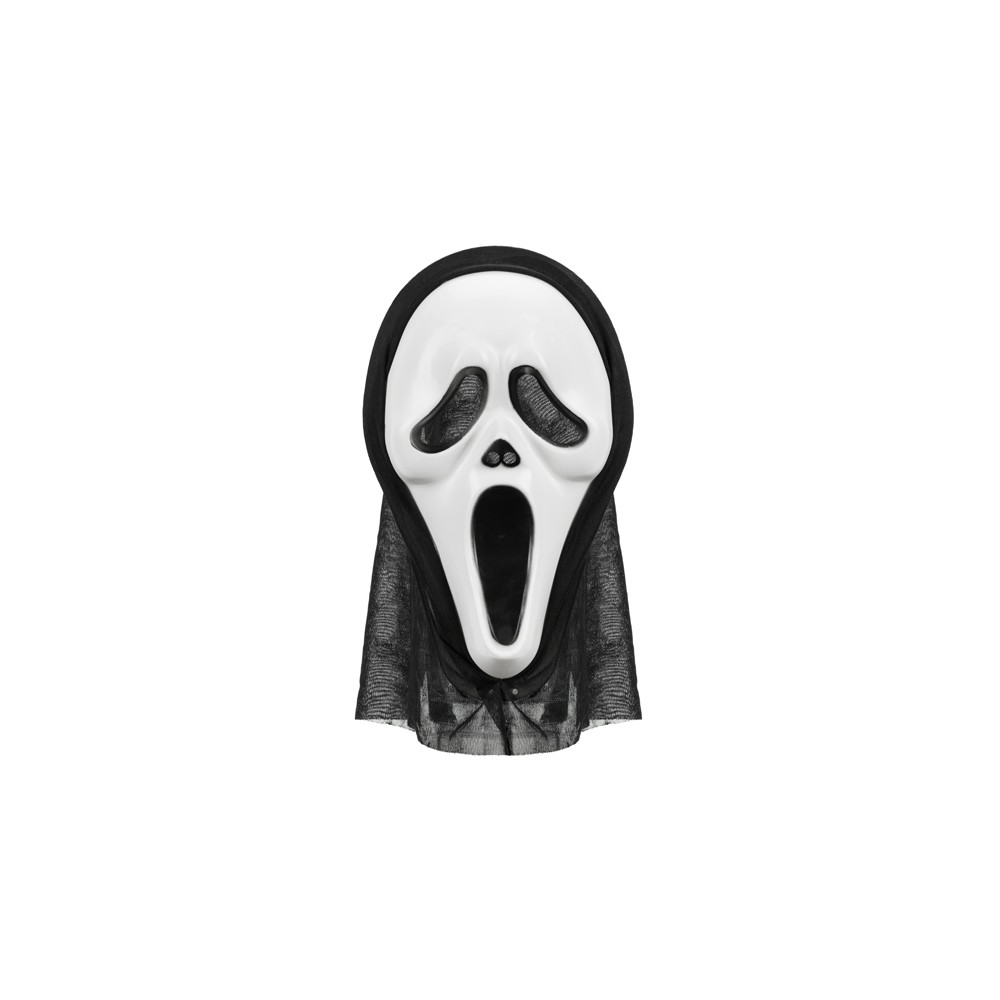 Masque d'Halloween avec capuche