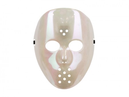 Masque de hockey - blanc