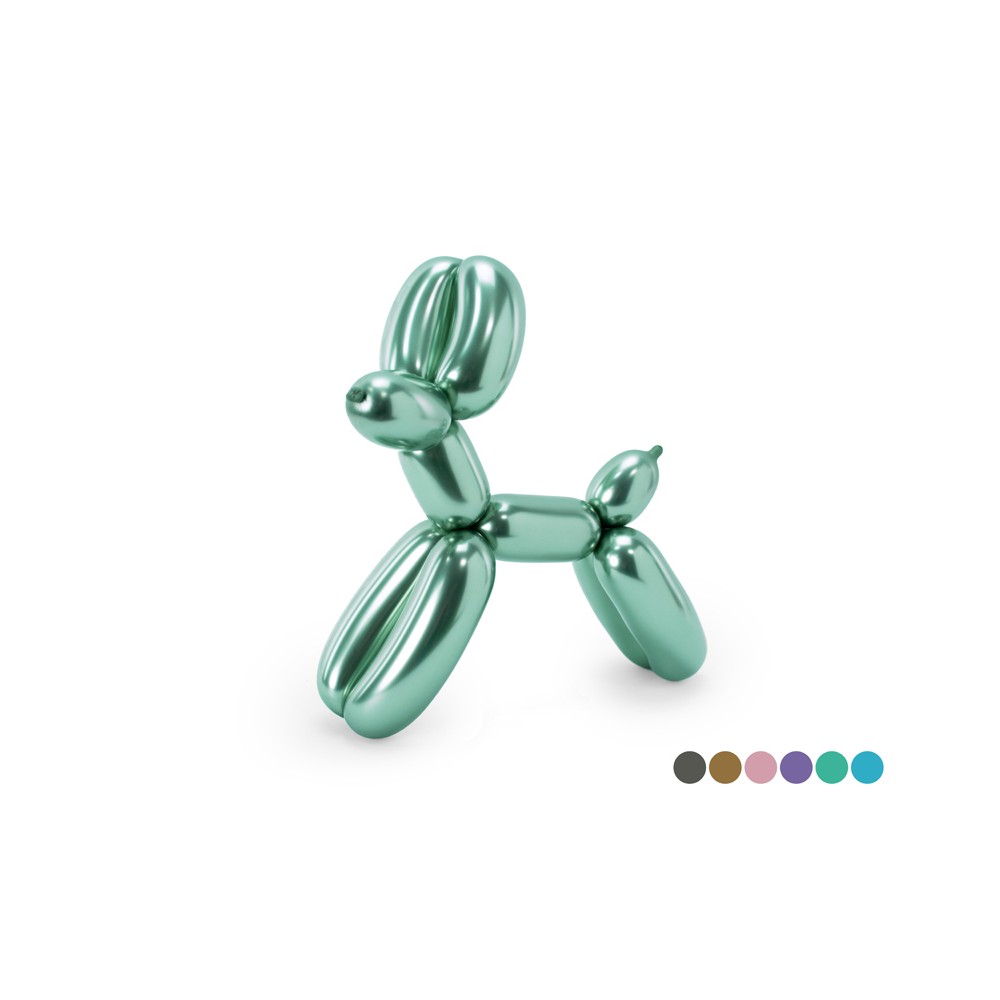 30 ballons en latex à modeler avec pompe – Couleurs assorties – Finition brillante