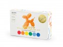30 Ballons de modelage pastel avec pompe