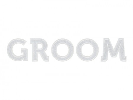 Patch GROOm - blanc