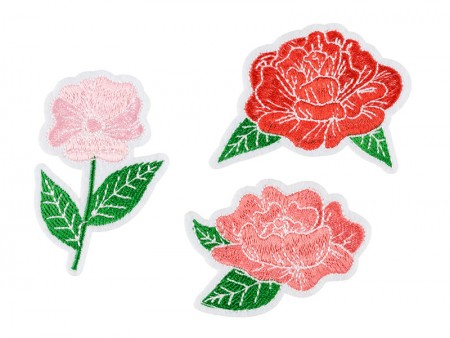 3 Patch Fleurs