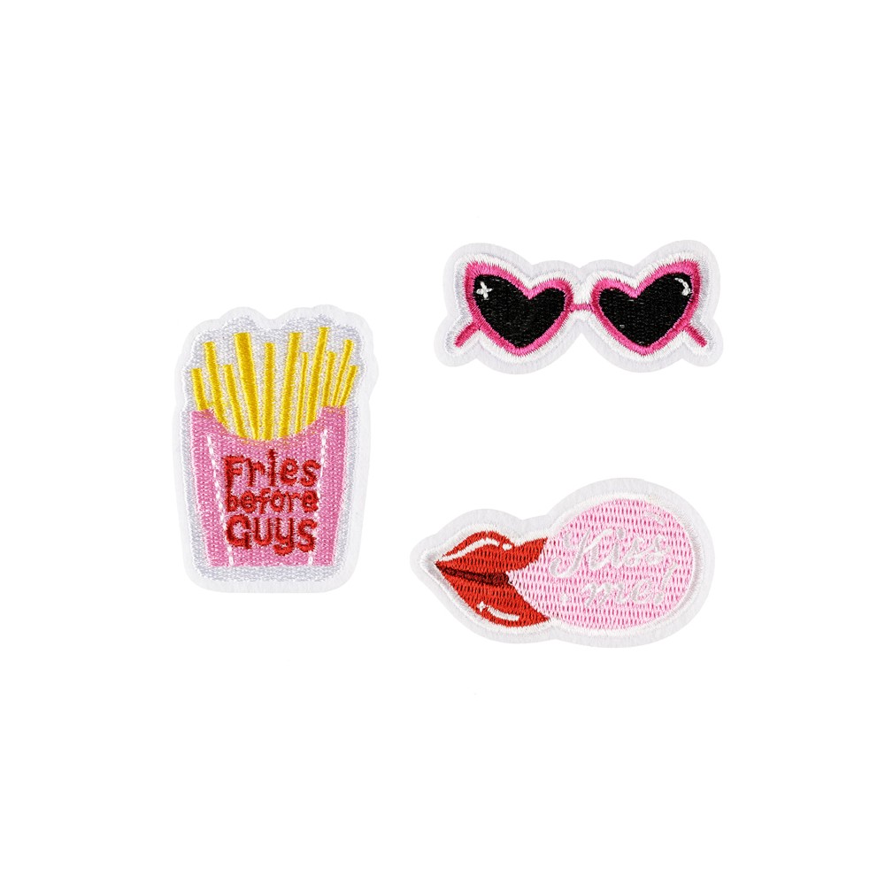 3 Patch Kiss me