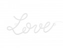Neon LED - Love - blanc