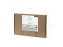 Néon LED - Chiffre '0' - blanc - 50cm