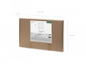 Néon LED - Chiffre '9' - blanc - 50cm