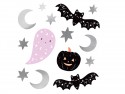 4 Autocollants de mur Halloween