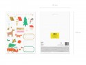 Autocollants de Noël Forêt d'hiver