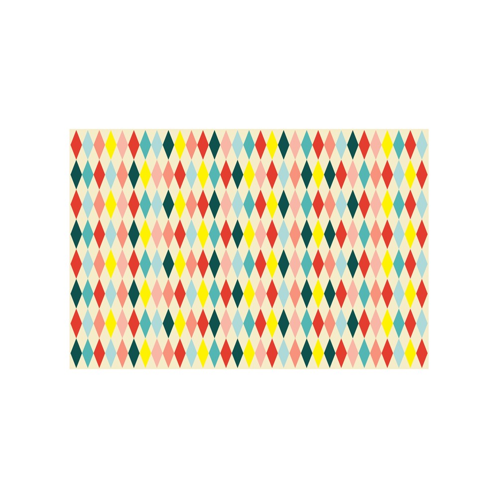 Nappe en papier Losanges