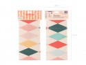 Nappe en papier Losanges