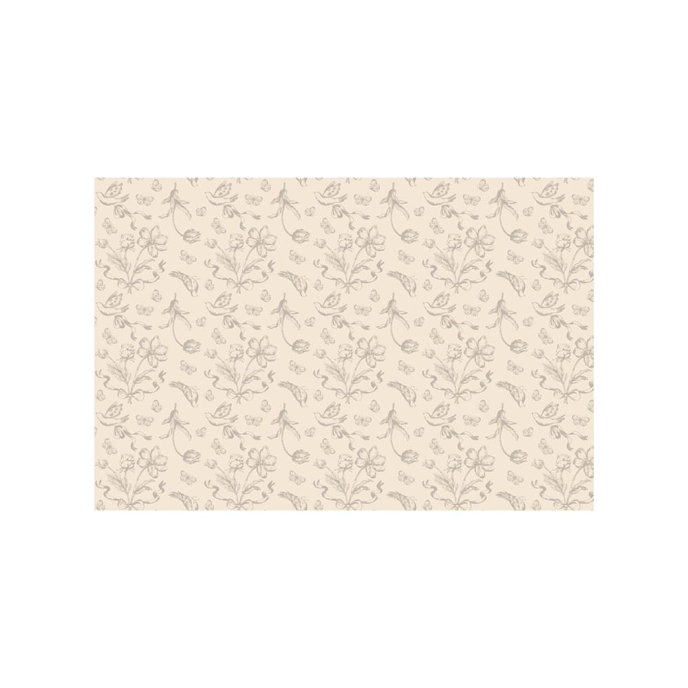 Nappe Fleurs Beige