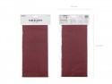 Nappe - rouge foncé