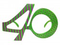Lunettes 40 - vertes