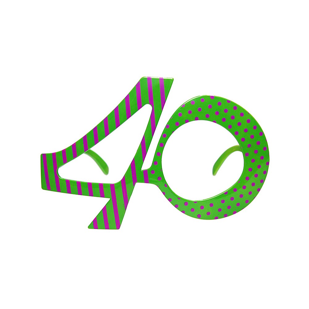 Lunettes 40 - vertes